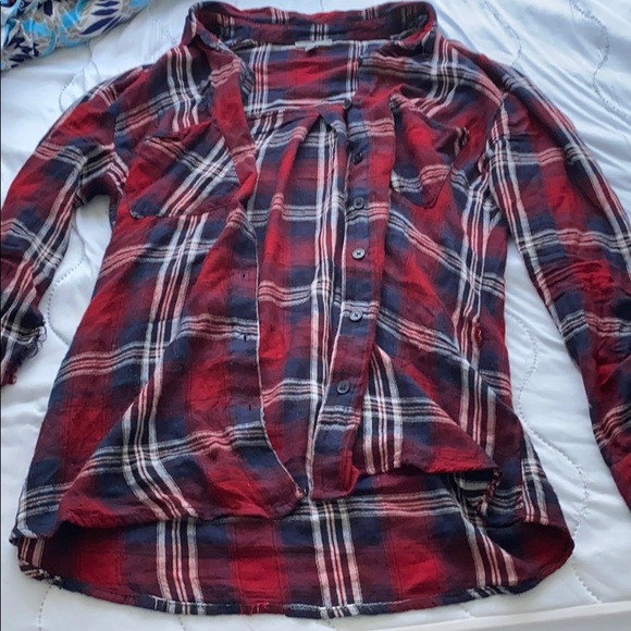 Tops - Flannel shirt